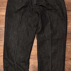 Stacy Adams Black Denim Jeans Size 40